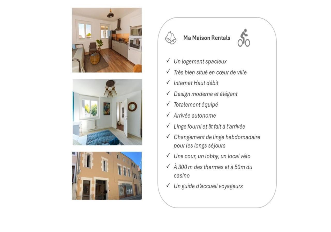 Bel Appartement 35 M 1Er Etage Evaux-les-Bains Luaran gambar